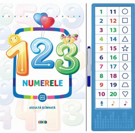 123 Numerele. Asculta si invata