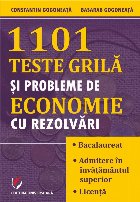 1101 teste grila si probleme de economie cu rezolvari