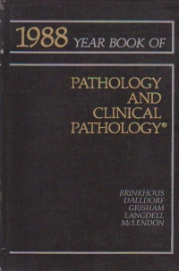 1988 Year Book of Pathology and Clinical Pathology