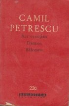 coperta Act venetian. Danton. Balcescu - Teatru, Volumul al II-lea