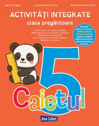 Activităţi integrate - clasa pregătitoare - Caietul 5 (Set of:Activităţi integrate - clasa pregătitoareCaietul 5)