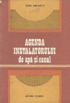 Agenda instalatorului de apa si canal Agenda instalatorului de apa si canal