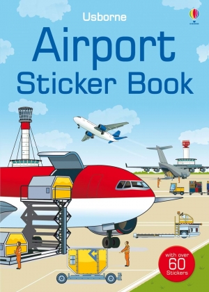 Airport sticker book