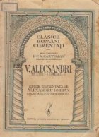 coperta V. Alecsandri: Teatru - Comediile (Editie interbelica comentata de Alexandru Iordan)