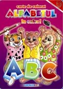 Alfabetul in culori - carte de colorat (format A4)
