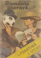Almanah Romania Literara 1986 - Literatura si Sport