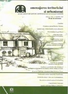 coperta Amenajarea teritoriului si urbanismul.Anul X,nr1-2,martie 2010