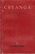 Amintiri, Povesti, Povestiri