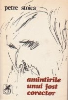 coperta Amintirile unui fost corector