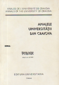 Analele Universitatii din Craiova, Seria Teologie, Nr. 5/1999