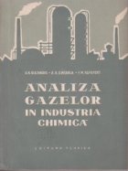 coperta Analiza gazelor in industria chimica (traducere din limba rusa)