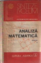 Analiza matematica - Aplicatii, Volumul I - Editia a II-a revazuta si adaugita
