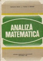Analiza matematica (Craiu, Tanase, editie 1980)