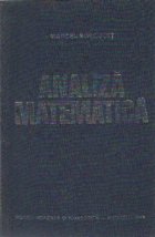 Analiza matematica Editia III (1979)