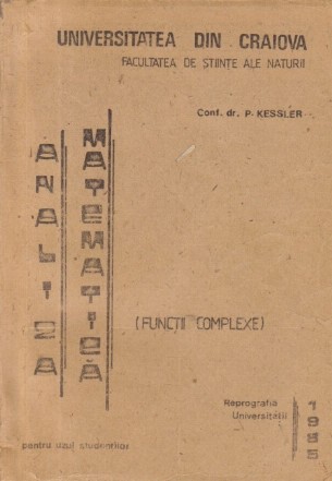 Analiza Matematica - Functii complexe