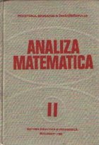 Analiza matematica, Volumul al II-lea, Editia a III-a (1980)