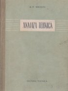 Analiza tehnica (traducere din limba rusa)