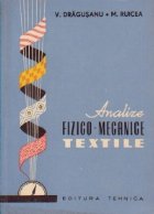 coperta Analize fizico-mecanice textile