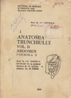 Anatomia trunchiului Volumul lea Abdomen