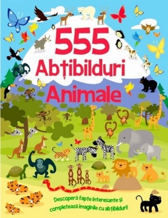 Animale : 555 abţibilduri