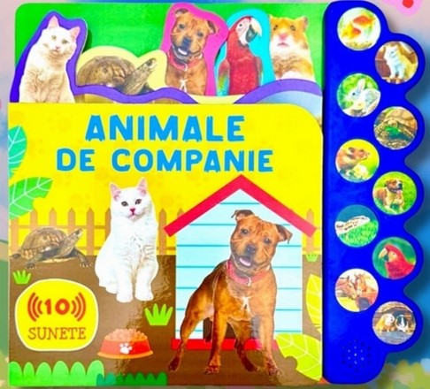 Animale de companie. Carte cu sunete