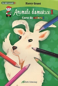 Animale domestice 1. Carte de colorat
