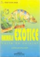 Animale Exotice- carte de colorat