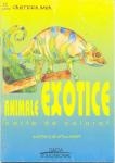 Animale Exotice- carte de colorat