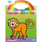 coperta Animalele 2 (Lipeste, coloreaza si invata)