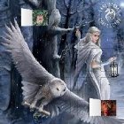 Anne Stokes - Midnight Messenger advent calendar (with stick
