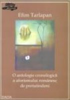 coperta O antologie cronologica a aforismului romanesc de pretutindeni