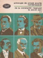 Antologie de proza scurta romanenasca, Volumul al II-lea, De la Constantin Negruzzi la Pavel Dan