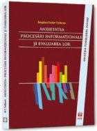 coperta Anxietatea - Procesari informationale si evaluarea lor