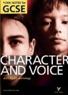 coperta AQA Anthology Character and Voices A4 GCSE