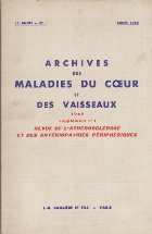 Archives des Maladies du Coeur et des Vaisseaux 1969