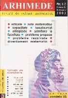 Arhimede - Revista de cultura matematica, Nr. 1-12/2003