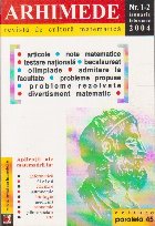Arhimede - Revista de cultura matematica, Nr. 1-12/2004