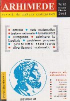 Arhimede - Revista de cultura matematica, Nr. 1-2/2005