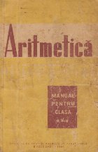 Aritmetica Manual pentru clasa