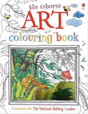 Art colouring book