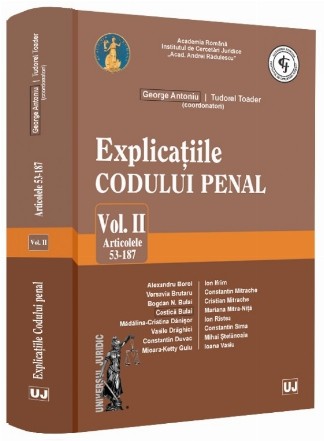 Articolele 53-187 - Vol. 2 (Set of:Explicaţiile Codului penalVol. 2)