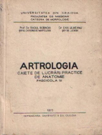 Artrologia - Caiete de lucrari practice de anatomie, Fascicola IV