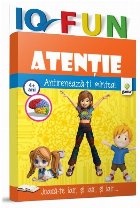 coperta Atentie. Antreneaza-ti mintea, 4+ ani