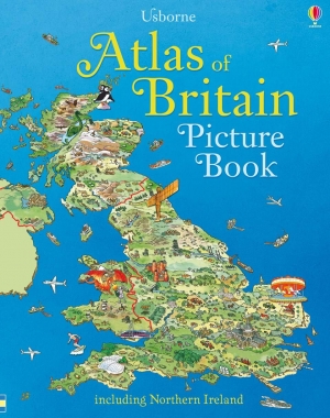 Atlas of Britain picture book