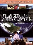 coperta Atlas geografic America si Australia