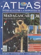 Atlas Intreaga lume dispozitia Madagascar