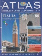 coperta Atlas - Intreaga Lume la dispozitia ta, Nr. 88 - Italia nordul bogat, sudul sarac