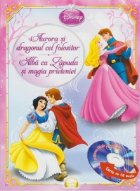 coperta Aurora si dragonul cel folositor. Alba ca zapada si magia prieteniei