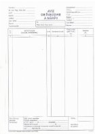 coperta Aviz de Insotire a Marfii A4, 3 ex, hartie autocopiativa