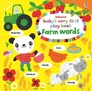 Baby's very first play book farm words